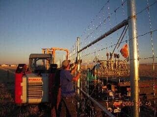 Installation of Barbed Wire Fence - Grizzly Fence in Missoula, MT