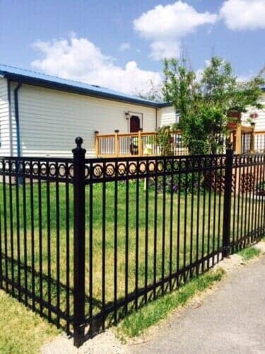 Montage 3 Rail With Ornamental Rings - Grizzly Fence in Missoula, MT