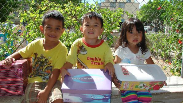 Donating Shoe Boxes To Needy Children — Honolulu, HI — Good Shepherd Preschool