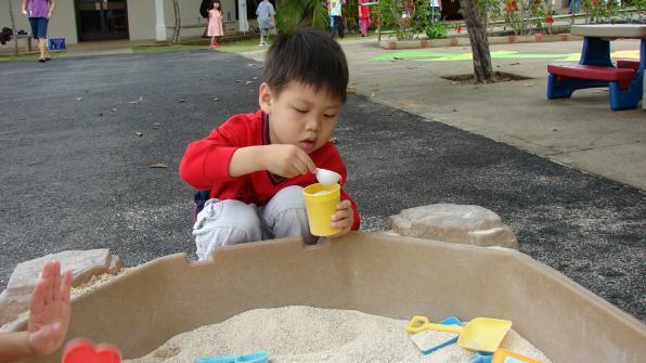 Developing Fine Motor Skills In The Sandbox — Honolulu, HI — Good Shepherd Preschool