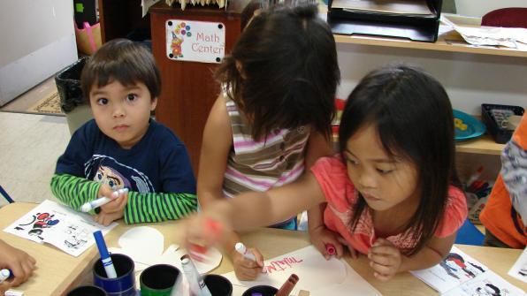 Coloring And Practicing Name Writing — Honolulu, HI — Good Shepherd Preschool