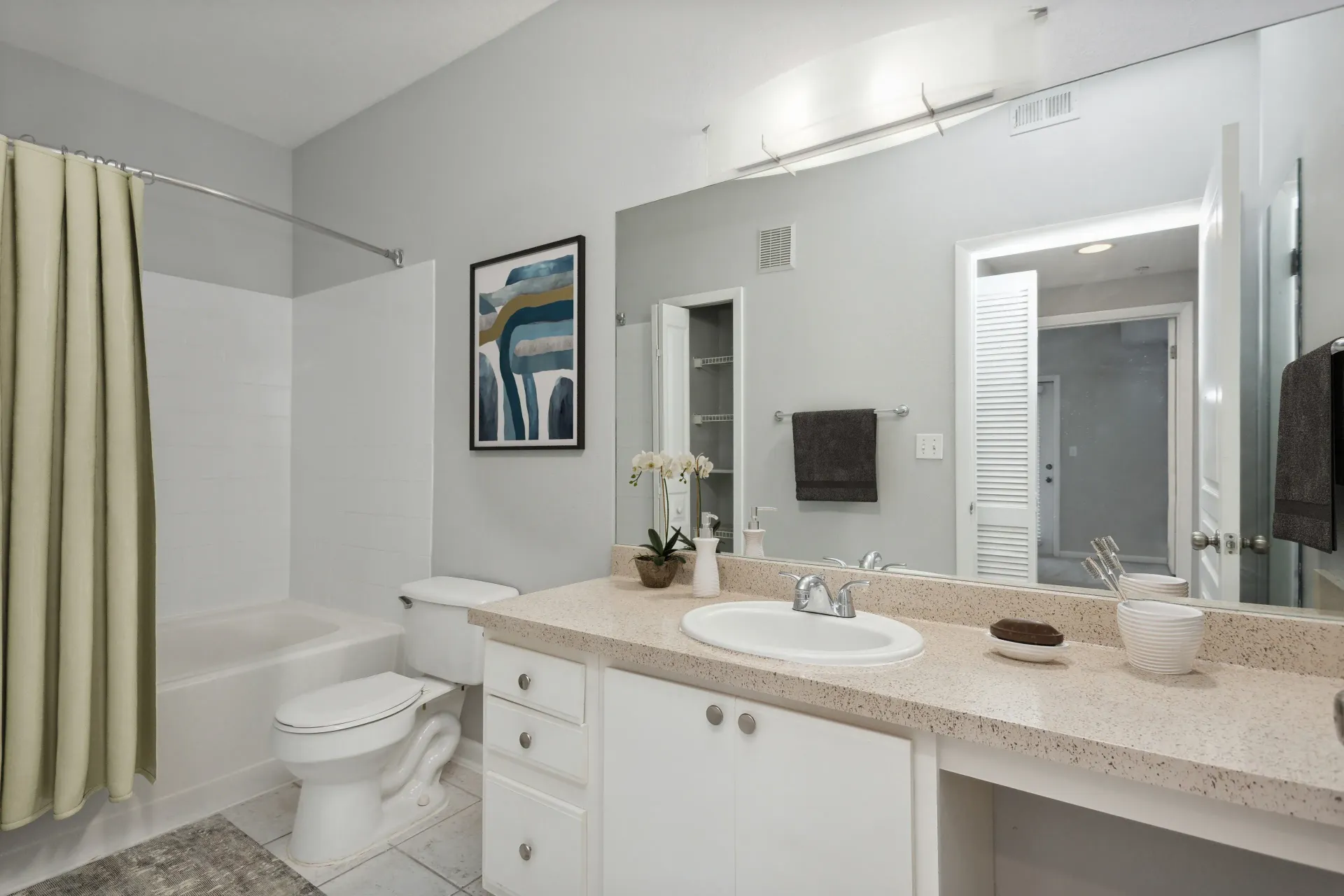 Bathroom at Preserve at Westchase in Tampa, FL.