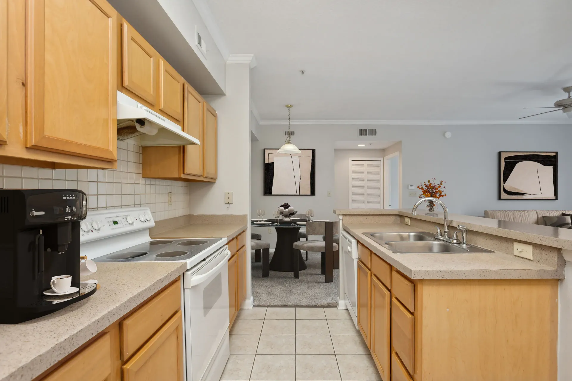 Kitchen at Preserve at Westchase in Tampa, FL.