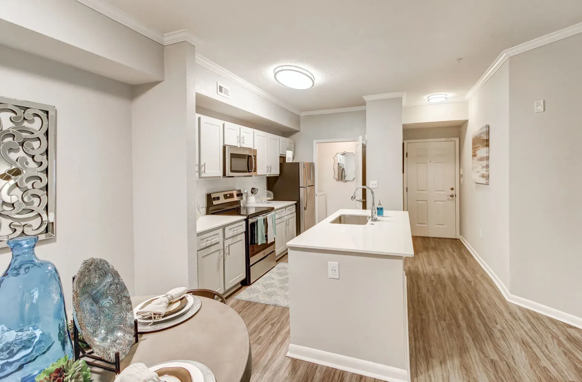 Kitchen at Preserve at Westchase in Tampa, FL.