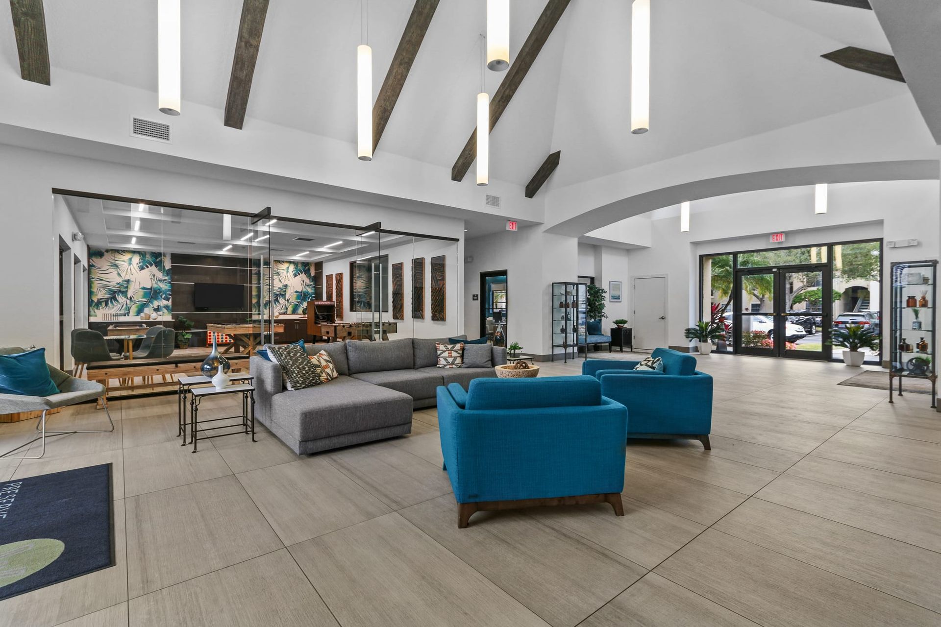 Lounge at Preserve at Westchase in Tampa, FL.