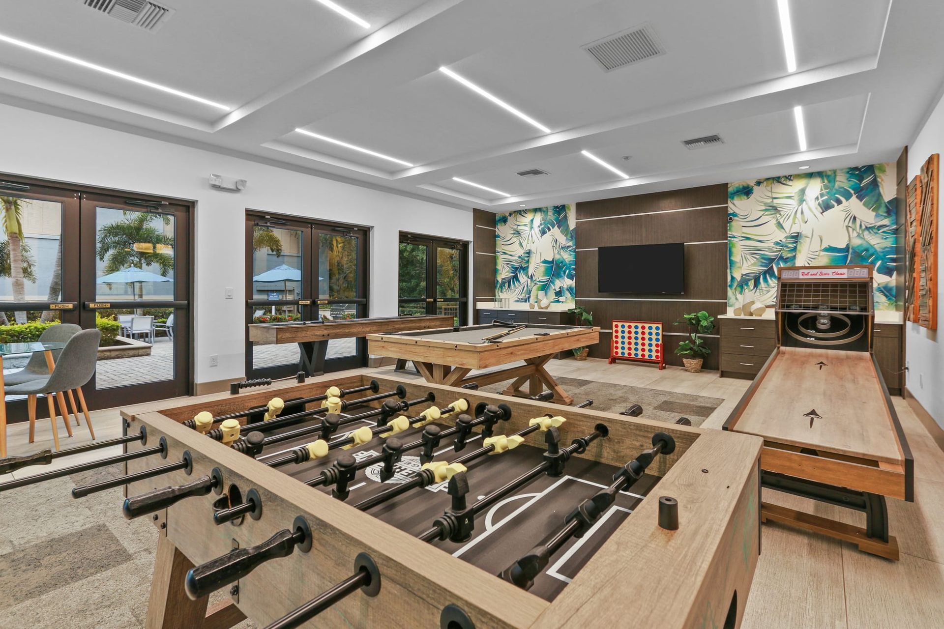 Foosball table at Preserve at Westchase in Tampa, FL.