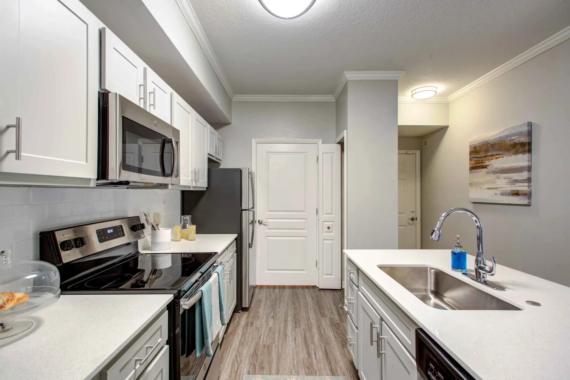 Kitchen at Preserve at Westchase in Tampa, FL.