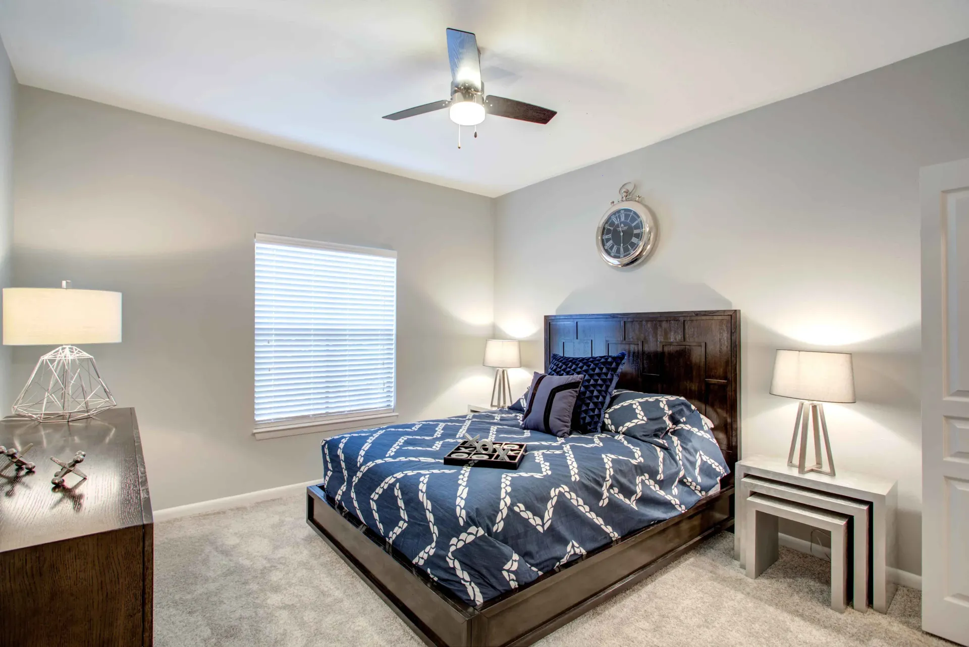 Bedroom at Preserve at Westchase in Tampa, FL.