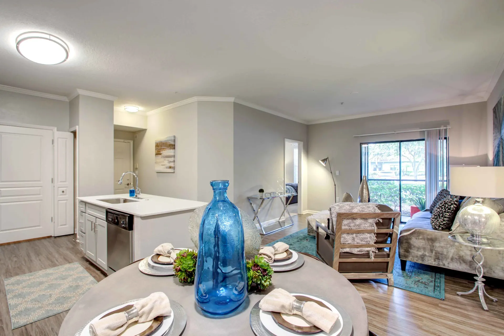 Dining table at Preserve at Westchase in Tampa, FL.