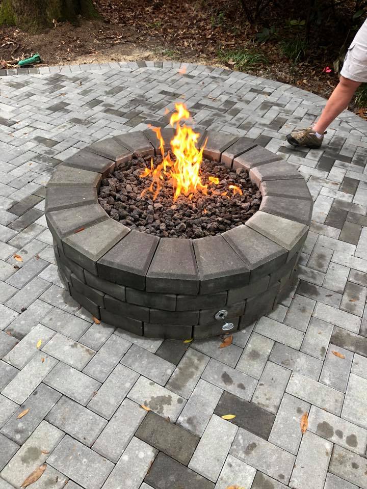 Amazing Fire Pit — Bluffton, SC — LANDSource