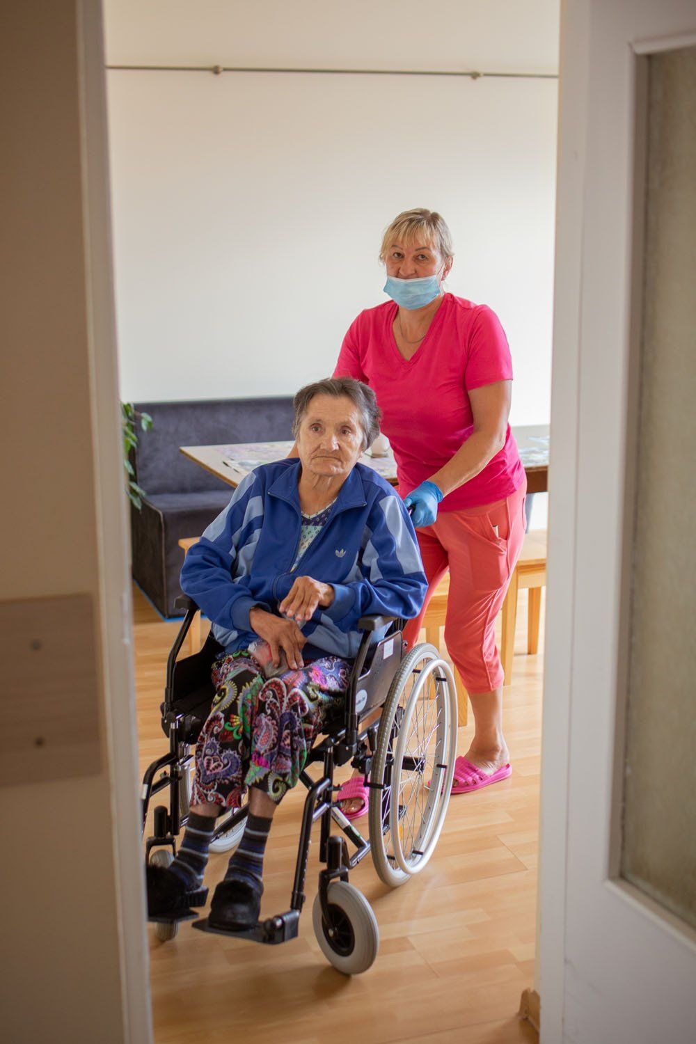 Globos namų „GIEDRUMA“ aplinka