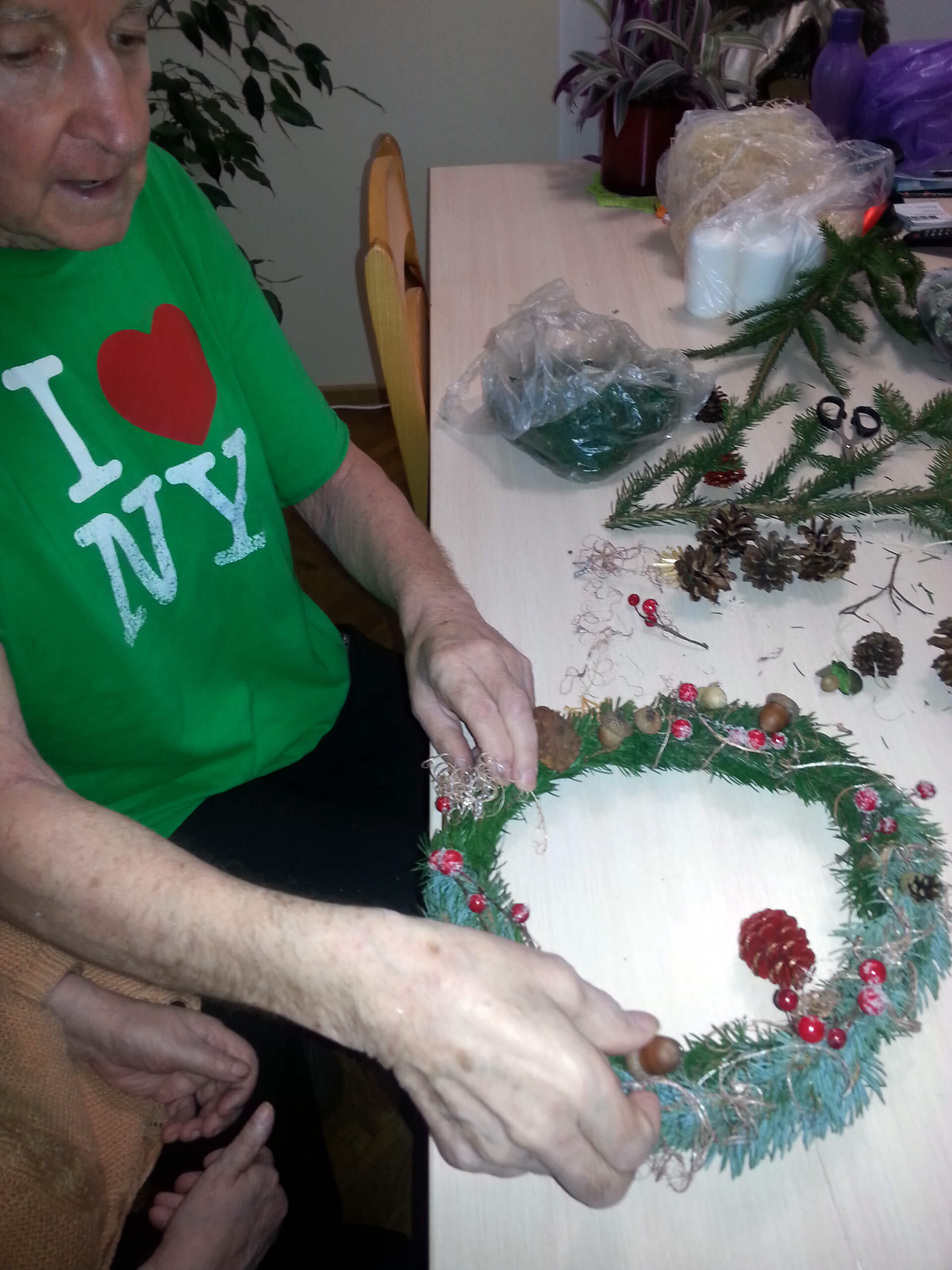 Globos namų „GIEDRUMA“ užimtumas