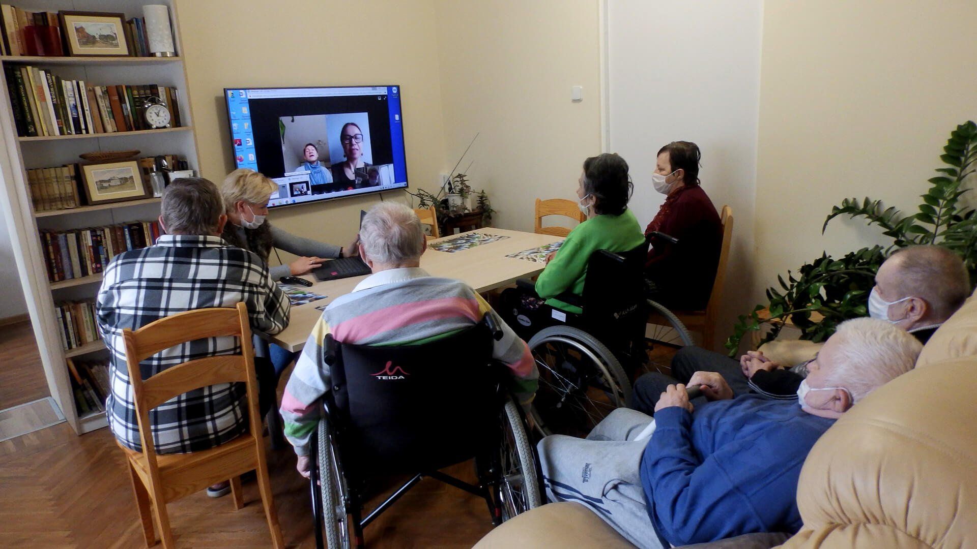 Globos namų „GIEDRUMA“ aplinka