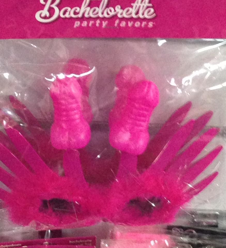 Bright Pink Novelty Party Glasses With Phallic-shaped Accents — A Bit Cheeky The Adult Store In Lismore, NSW