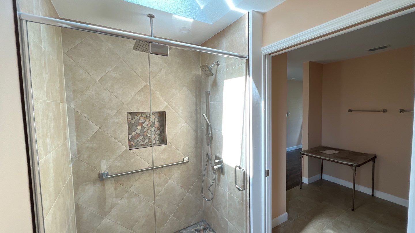 Bathroom Renovation Project One – Orlando, FL – Chip Builders Inc