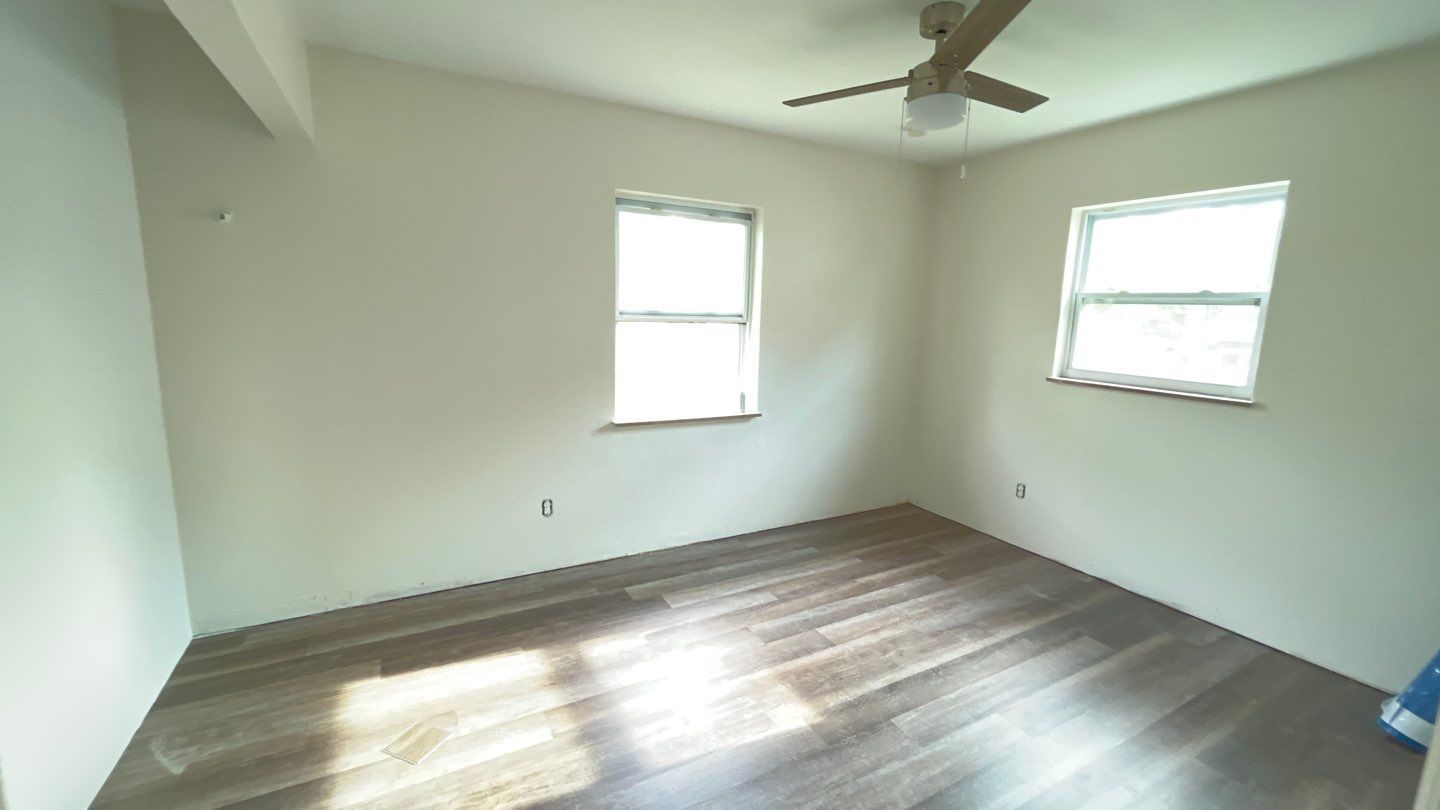 Eatonville Home Flip Bedroom After – Orlando, FL – Chip Builders Inc
