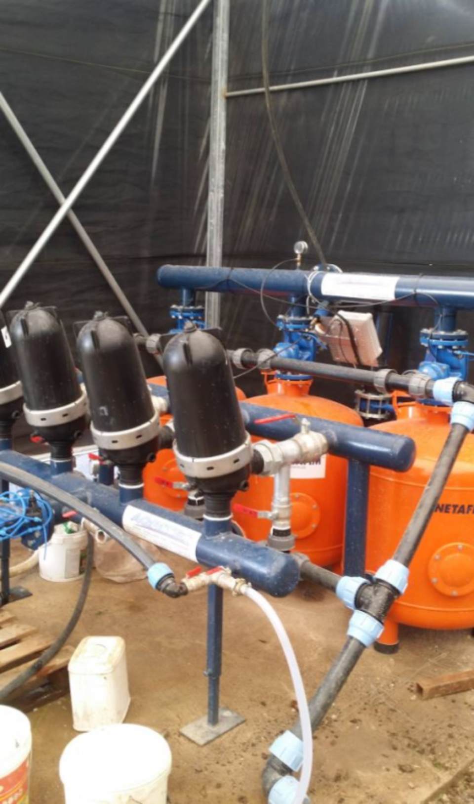 gruppi di filtraggio acque per irrigazione agricola