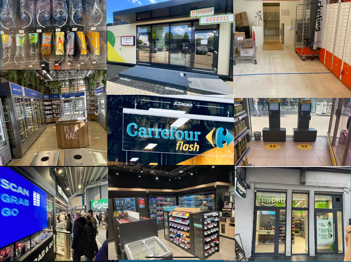 We worked with companies like Carrefour, Zabka, IKI, Stronpoint, PostNL, Wundermart, REWE, Lekkerland, Deutsche Bahn, Aldi. 
