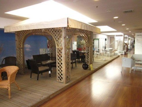 gazebo in legno