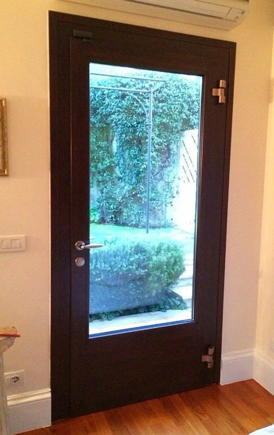 Portoncino con vetro