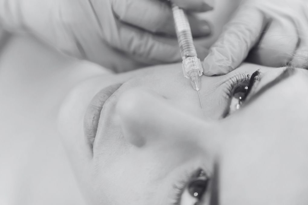 tear trough fillers injected at Cleage Clinic