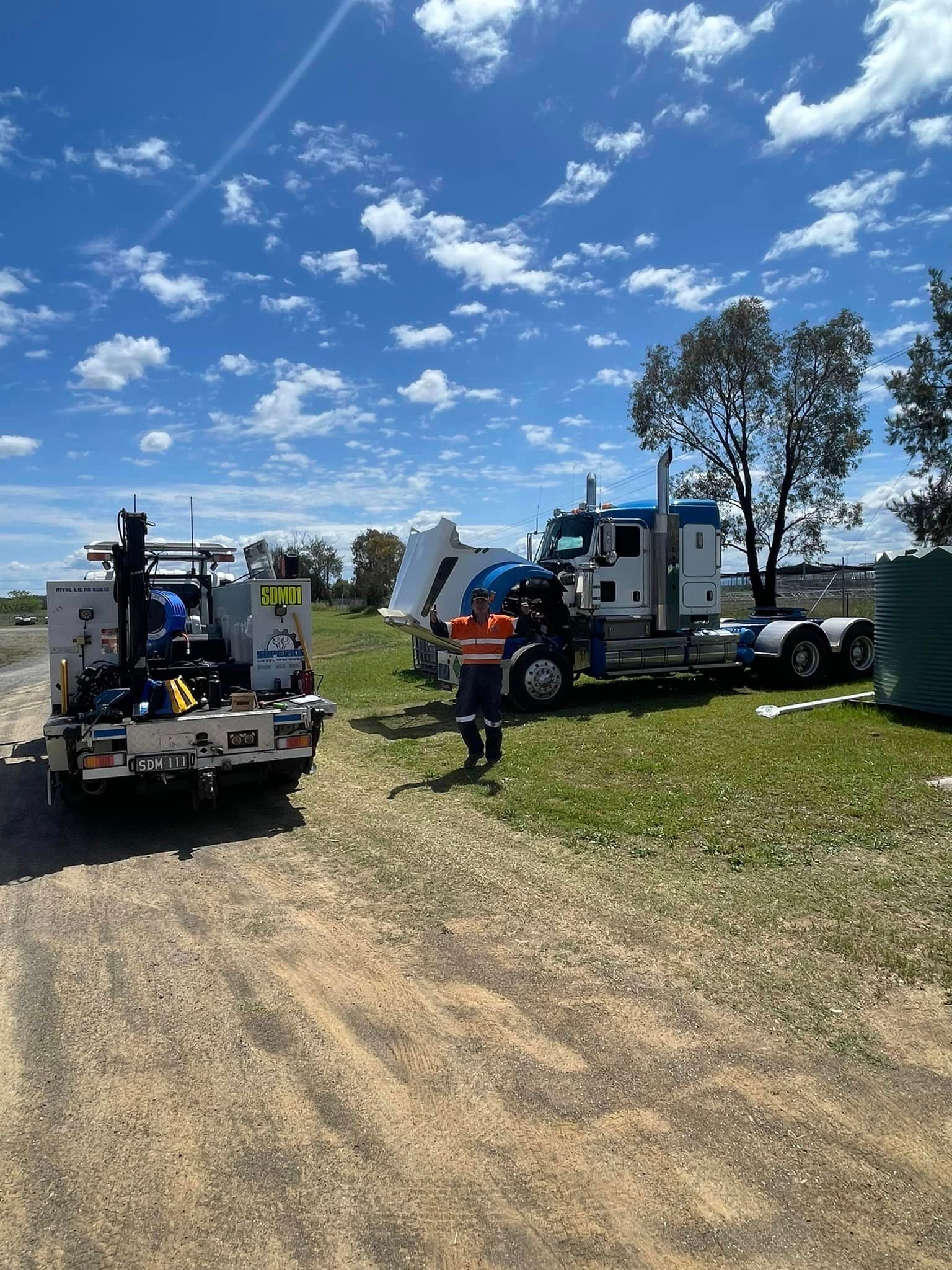 Truck Engine Removed for Maintenance — Superior Diesel Maintenance in Westdale, NSW