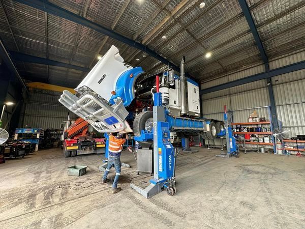 Repair and Maintenance on a Truck — Superior Diesel Maintenance in Westdale, NSW