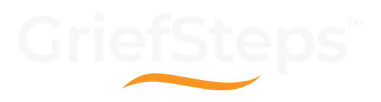 Grief Steps White Logo