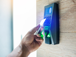 Key card to lock and unlock door — Security Home Service in Albion Park, NSW