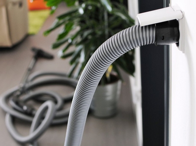 Vacuum cleaner hose plugged — Security Home Service in Wollongong, NSW