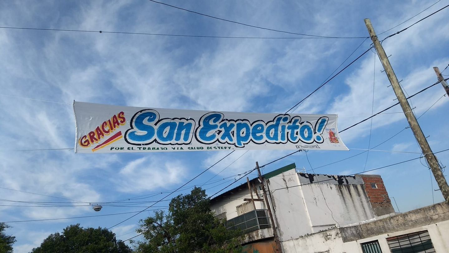 Un cartel que dice 