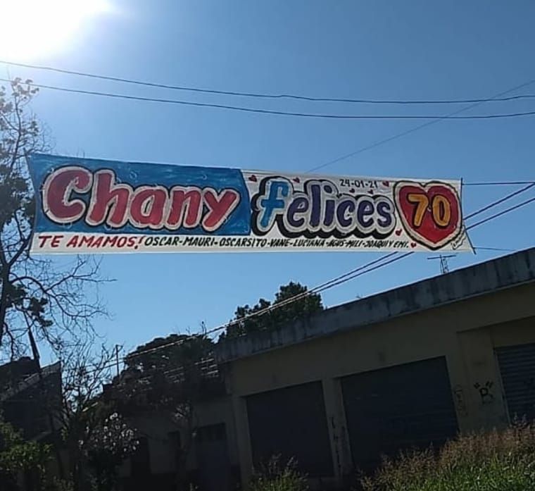 Un cartel que dice 
