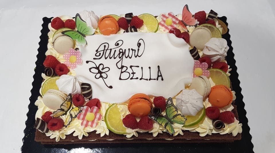 Torte panna e frutta