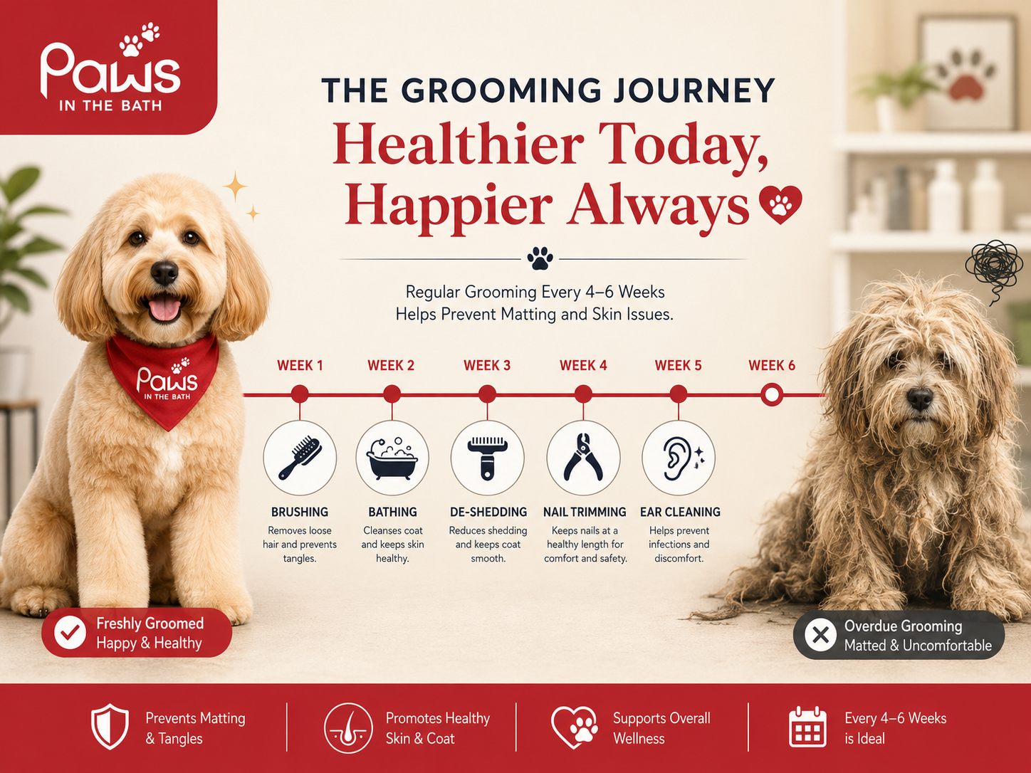 professional pet grooming