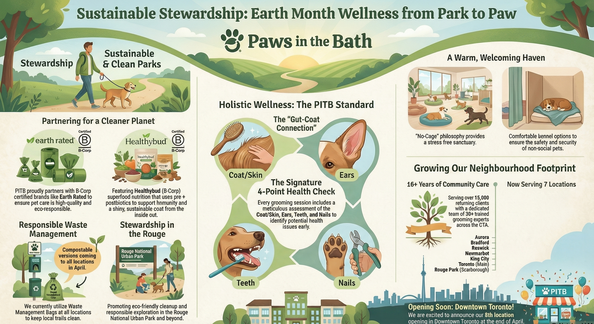 Earth Month Sustainable Pet Wellness