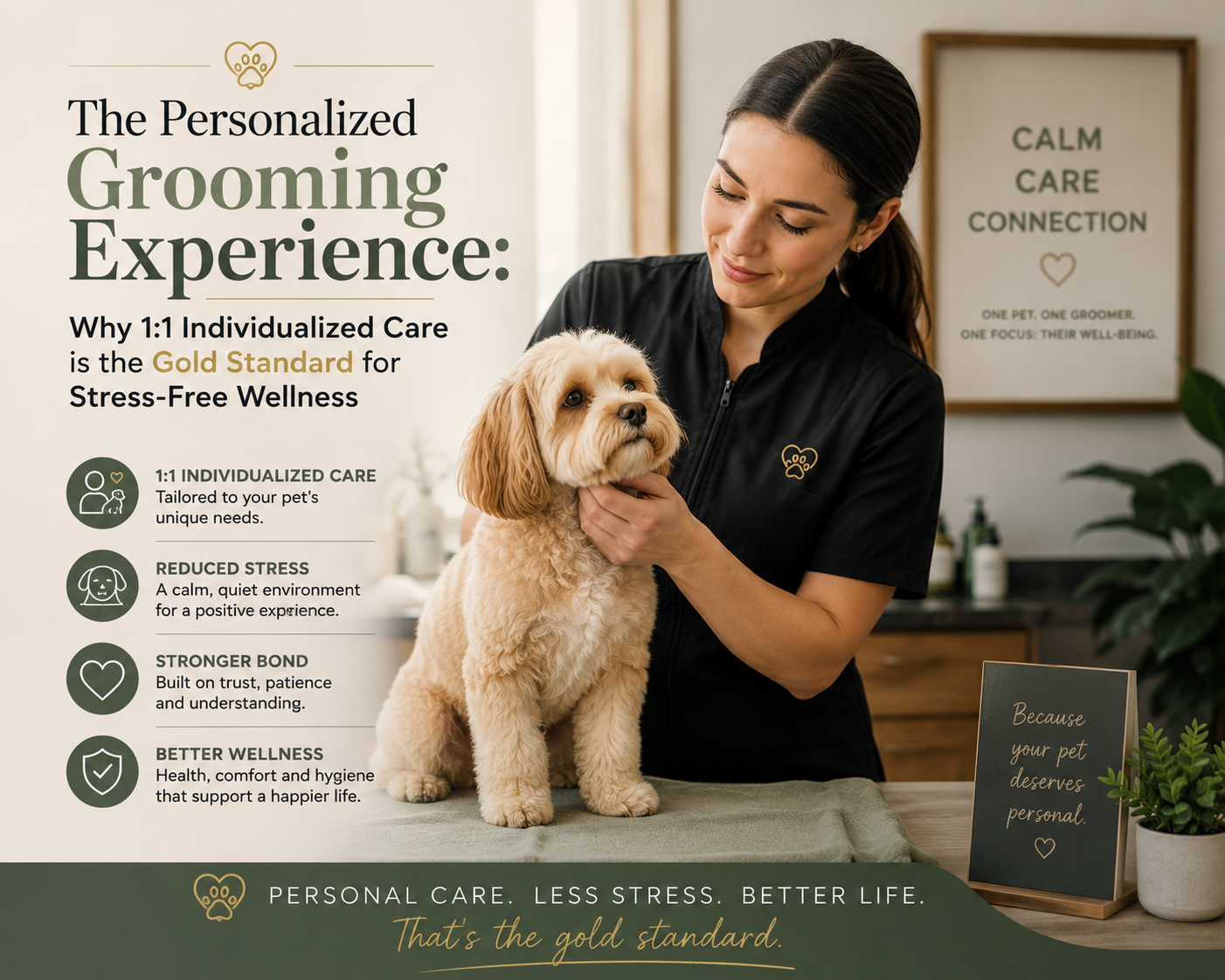 Personalized grooming experience