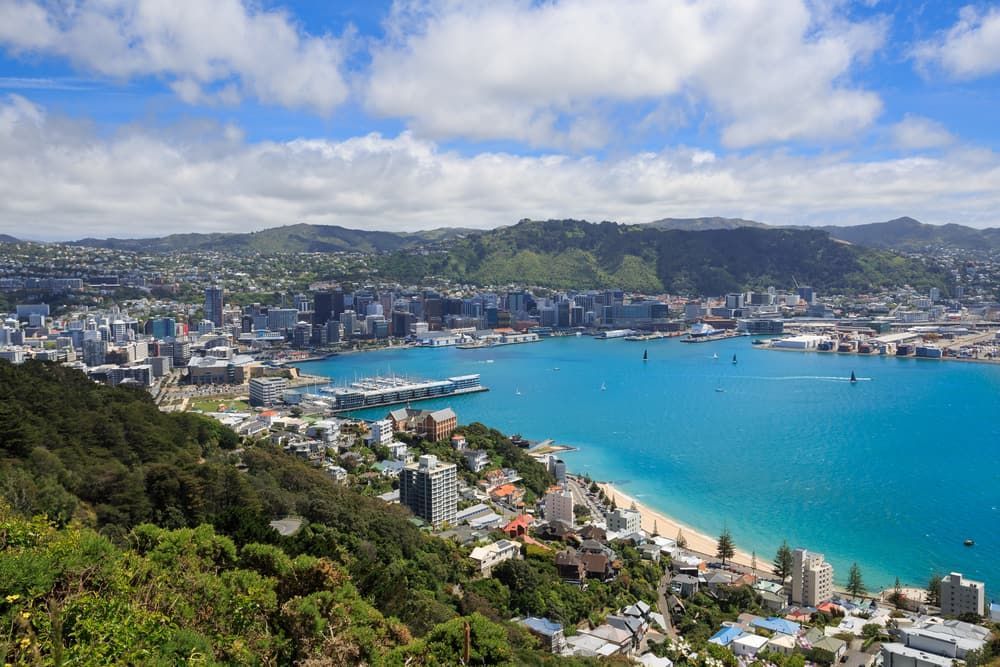 An Aerial View Of A City And A Large Body Of Water — Nudges Plumbing In Wellington, NSW