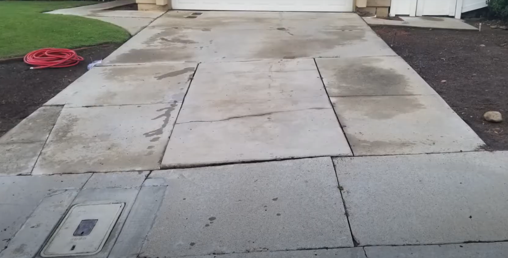 old concrete driveway in parkland WA needing replacement