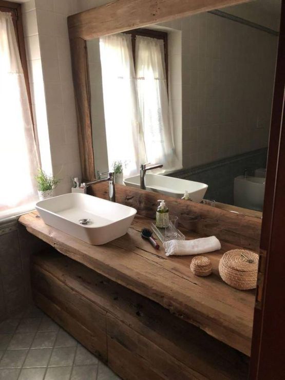 bagno in legno