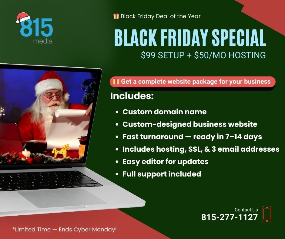 Black Friday Website Special
