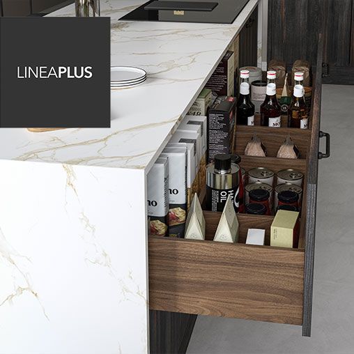 Gloss kitchen design