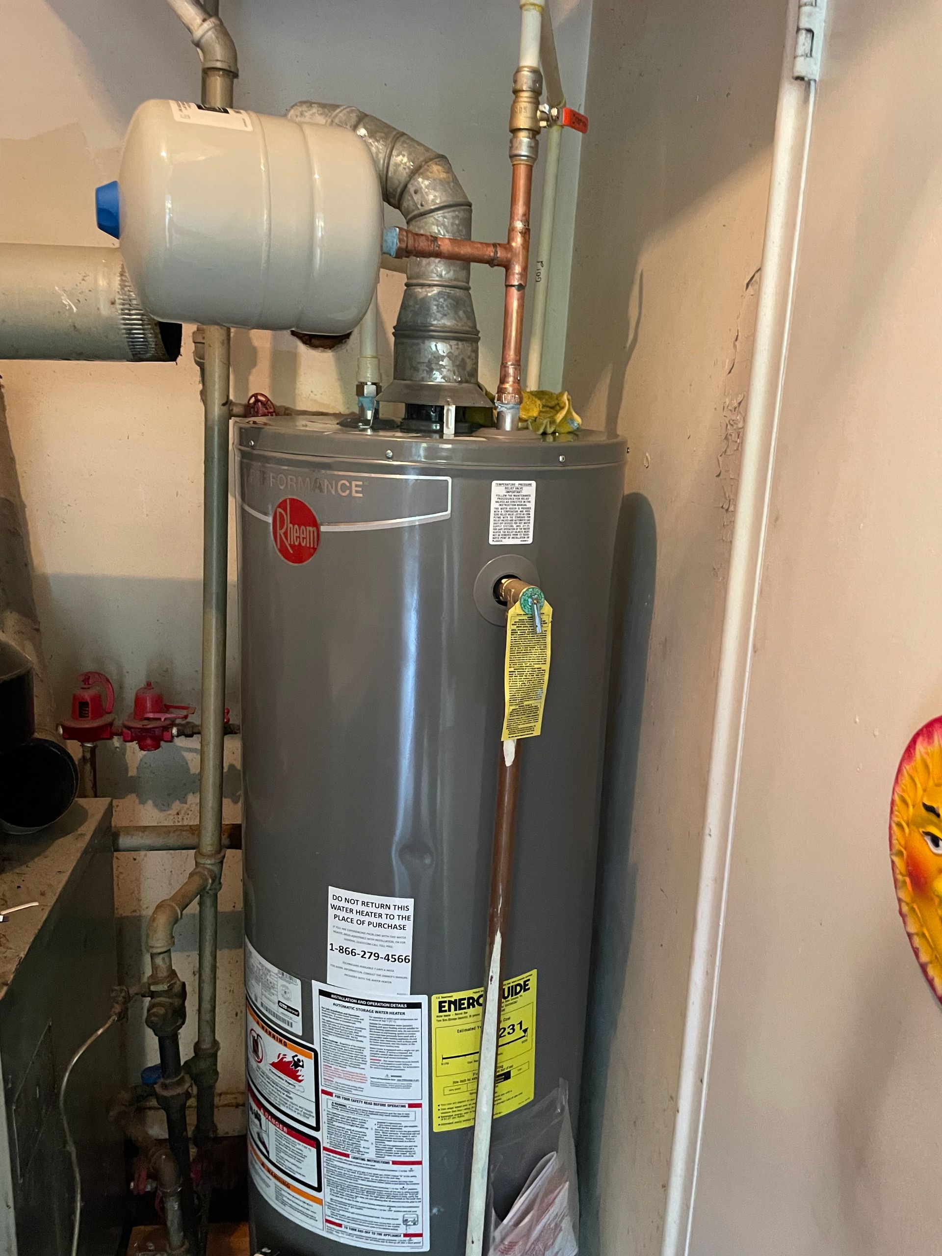 ANTHONY HVAC SERVICES LLC indoor tank