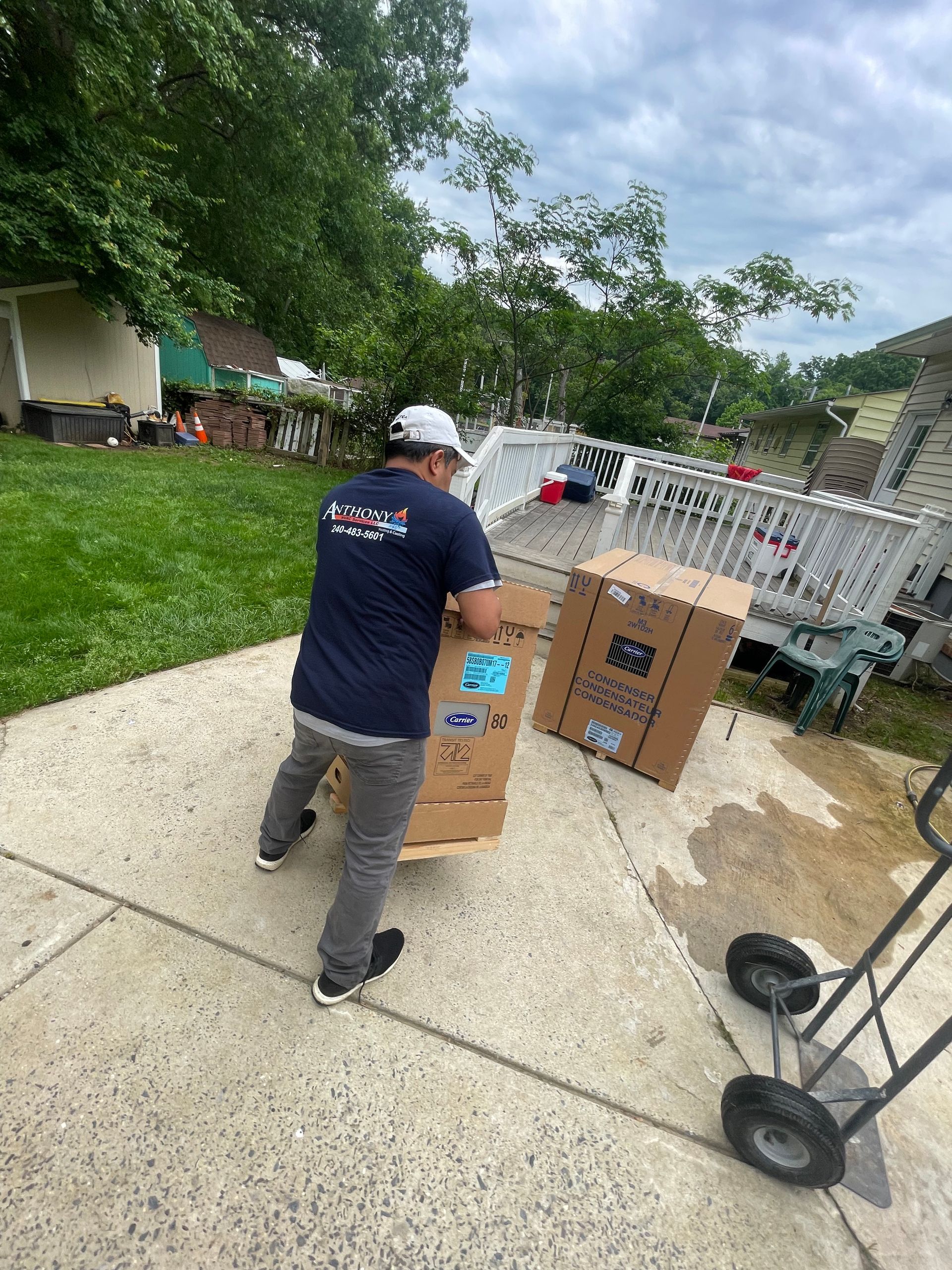 ANTHONY HVAC SERVICES LLC deliver