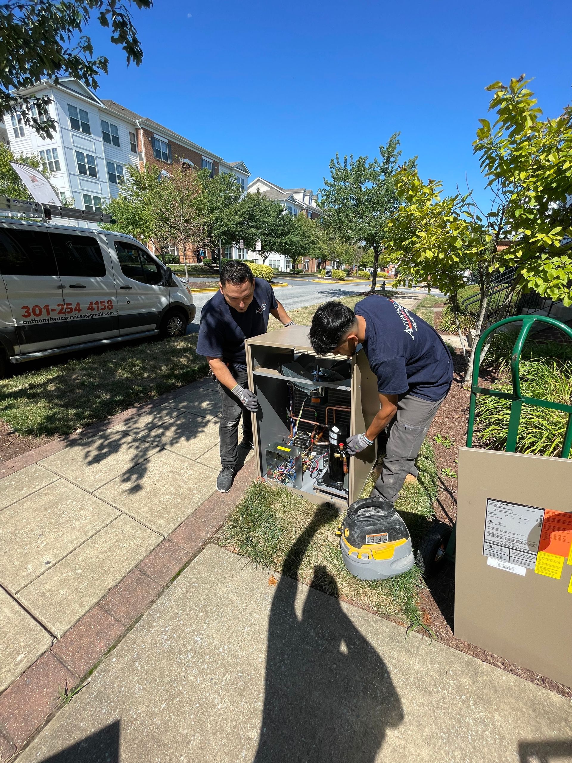 ANTHONY HVAC SERVICES LLC clean up