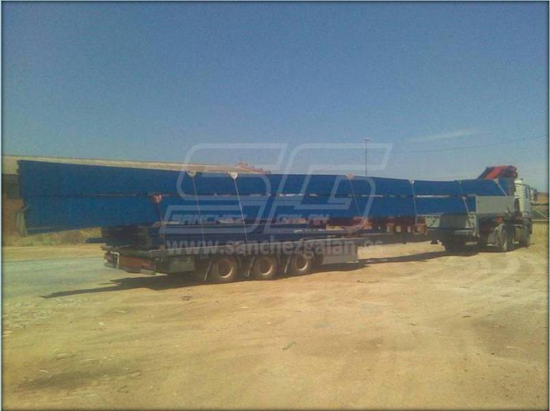 Estructura metálica nave ganadera