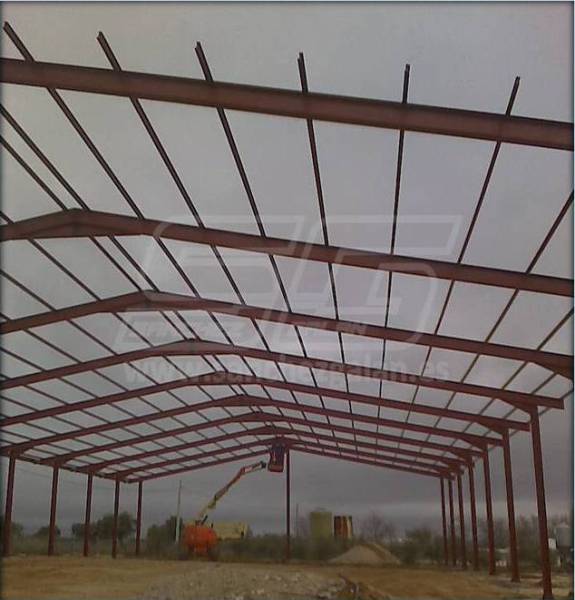 Estructura metálica nave ganadera