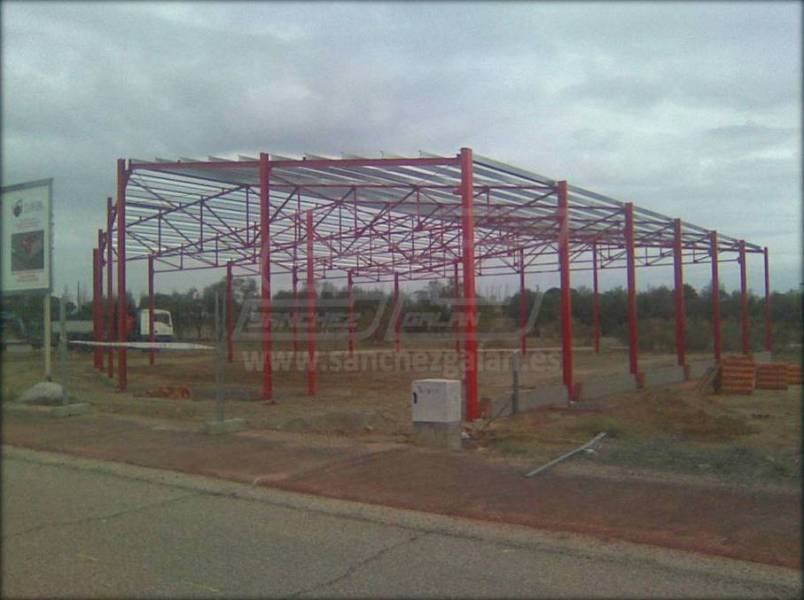 Estructura metálica nave industrial