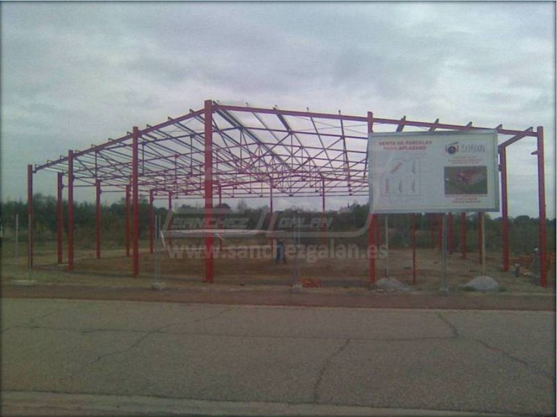 Estructura metálica nave industrial