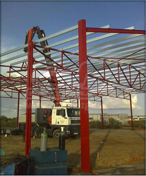 Estructura metálica nave industrial