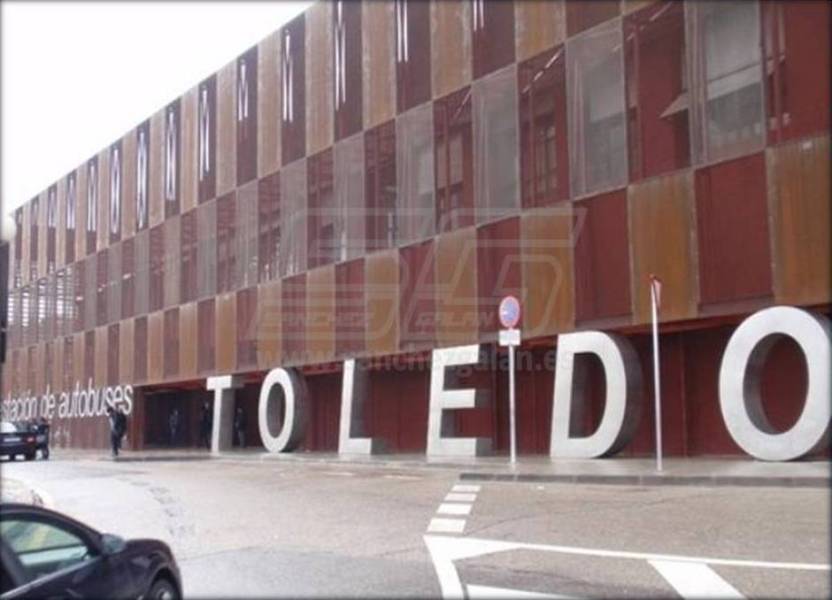 Estructura metálica estación de autobuses. Toledo
